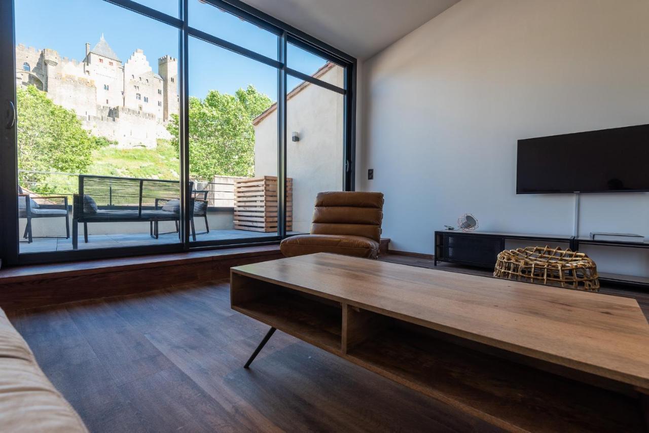 Le Loft De La Tour Pinte Apartment Carcassonne Ngoại thất bức ảnh